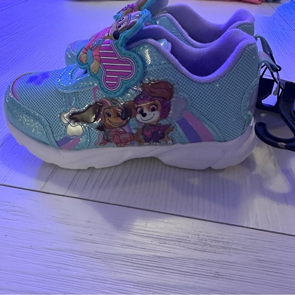 Paw Patrol Blue and White Sneakers with Velcro Closure - Picture 3 of 6